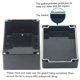 thumbnail image 4 of Caja de conexiones Zulkit IP65 impermeable para exterior, ABS, 160 x 110 x 90 mm, 4 of 8