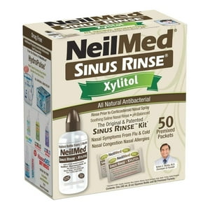 Neilmed - Sinus Rinse Xylitol Lavado Nasal Antibacterial B+ 50