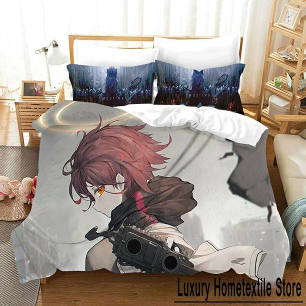 Game Arknights Bedding Set Boys Girls Size Duvet Cover Pillowcase Bed Kids Adult Fashion Home Textile Bed Sheets