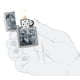 thumbnail image 5 of Mechero de bolsillo Zippo, diseño de seres místicos, cromo cepillado, 5 of 6