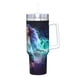 thumbnail image 2 of Academia Sobrenatural Vaso aislado de acero inoxidable con asa, diseño temático, regalo para familia, amigos y fans; incluye pajita y encaja en el portavasos estándar, 40 oz, 2 of 6
