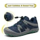 thumbnail image 2 of Zapatos de senderismo Mishansha Low Top Sneakers para niños Blue 2, 2 of 3