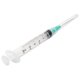 thumbnail image 2 of Jeringa Desechable Luer Lock 3 mL Con Aguja 21G x 1/2 x 1 Unidad, 2 of 2