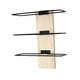 thumbnail image 3 of Organizador Colgante Para Estante De Vino De Montaje En Pared Para Comedor, Cocina, Almacenamiento, Decoración, Color Madera, 3 of 3