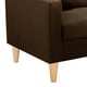 thumbnail image 3 of Sofa New Retro 3CG Felpa 05 Chocolate, 3 of 6