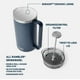 thumbnail image 3 of Cafetera de prensa francesa YETI Rambler 1L Big Sky Blue, 3 of 3