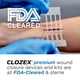 thumbnail image 3 of Kit de laceración de emergencia Clozex completo con cierres y accesorios, 3 of 6