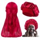 thumbnail image 1 of Set de bonete y durag para hombres y mujeres Himoswis B‑Wine rojo, 1 of 6