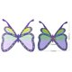 thumbnail image 3 of Peluca para cosplay Wiggy Mermaid SL Kochou Shinobu, color negro y morado, 3 of 7
