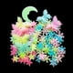 thumbnail image 1 of Adhesivos de pared Kiddale que brillan en la oscuridad, estrellas, luna y copo de nieve, 1 of 7