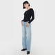 thumbnail image 4 of Jeans Mujer Extra Wide Leg Fit Low Rise Azul Claro Corona, 4 of 5
