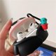thumbnail image 4 of Funda de silicona para AirPods Pro 2 con kit de limpieza y diseño de caricatura, 4 of 7