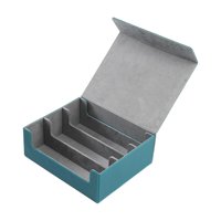 Bothyi - Caja De Baraja De Cartas Con Cierre Magnético, Caja De Almacenamiento De Tarjetas Coleccionables De Regalo Para Coleccionistas, Azul Marino