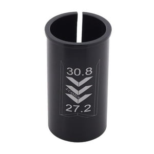 Genérico - Funda De Cuña Para Tija De Sillín De Bicicleta, Piezas Para Actividades Al Aire Libre, Adaptador De Funda Para Asiento De Bicicleta De 30,8Mm A 27,2Mm