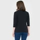 thumbnail image 2 of Polera Mujer Algodón Negro Corona, 2 of 5