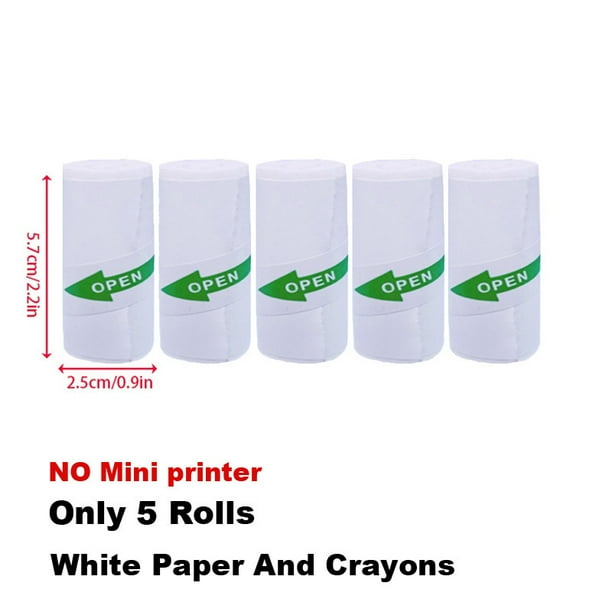Mini Photo Printer For IPhone/Android,1000mAh Portable Thermal Photo Printer For Gift Study Notes Work Children Photo Picture Memo
