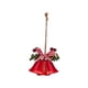thumbnail image 1 of Campana De Navidad Hecha A Mano Linda Para Decoración Del árbol De Navidad Para Porche Guirnalda De Navidad 2 Campana De Trompeta Roja, 1 of 5