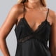 thumbnail image 4 of Camisola Encaje Y Satin Flores 33493-2, 4 of 4