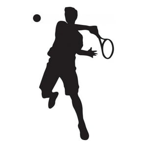 Rienda Libre Graphics - Decomural Tennis Player Sports Tennis Pack Ws-33159