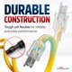 thumbnail image 3 of Cable de extensión LifeSupplyUSA, 75 pies, calibre 10/3, 15 A, 125 V, amarillo, 3 of 9