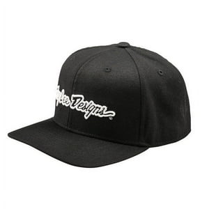Jockey Troy Lee Curved Signature Black Osfa