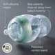 thumbnail image 3 of Baby Bottles Tommee Tippee Advanced Anti-Colic 150mL (Pack of 4), 3 of 3