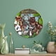 thumbnail image 5 of Amigos animales Plato decorativo de porcelana fina (bone china), plato decorativo de cerámica para hogar, oficina, soporte de pared, platos decorativos para dormitorio - 6 pulgadas (15 cm), 5 of 6