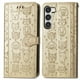 thumbnail image 1 of Funda Cartera FOXDOCK para Samsung Galaxy S23 , Flip PU con Relieve de Gatos y Perros, Tarjetero y Soporte, 1 of 6