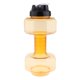 thumbnail image 3 of Fitness Dumbbells Weight Botella De Bebidas De Agua Fuerte 2600ml Amarillo, 3 of 5