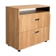 thumbnail image 2 of Comoda 2 Cajones Barilo 76x80x41,8 Cm Fresno Y Wengue, 2 of 3