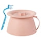 thumbnail image 2 of Spittoon Doméstico Cubeta de Orina Portátil con Tapa Recipiente Sanitario de Pp Adecuado para Adultos Ancianos Y Niños Durante Viajes O Uso Doméstico Rosa, 2 of 5