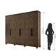 thumbnail image 2 of Closet 6 Puertas Viena Tabaco, 2 of 7