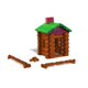 thumbnail image 4 of Lincoln Logs - El set más pequeño del mundo con 49 troncos, planos y almacenamiento, 4 of 6