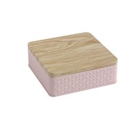 Vgo - Lata Decorativa 17X17X6 Cm