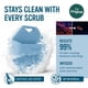 thumbnail image 2 of Exfoliante Silicona Antimicrobiana 11 Cm Azul, 2 of 3