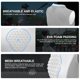 thumbnail image 5 of Protector de Pecho PORTEC Juvenil S Blanco/Gris Acolchado, 5 of 8