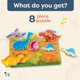 thumbnail image 5 of Puzzle de madera B. toys Peek & Explore Dinosaurs de 2 años o más, 5 of 6