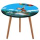 thumbnail image 1 of Mantel Ajustado Redondo Jorge El Curioso 120 cm, 1 of 6