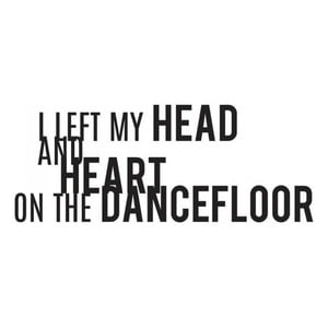 Rienda Libre Graphics - Decomural Head Heart Dancefloor Lady Gaga Ws-40888
