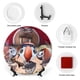 thumbnail image 3 of Johnny Puff Plato decorativo de porcelana fina (bone china), plato decorativo de cerámica para hogar, oficina, soporte de pared, platos decorativos para dormitorio - 6 pulgadas (15 cm), 3 of 6