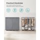thumbnail image 3 of Organizador de armario portátil SONGMICS de 170 x 45 x 167 cm, color gris, 3 of 9