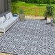thumbnail image 1 of Alfombra exterior Alfolo 244x305 cm impermeable reversible gris, 1 of 9