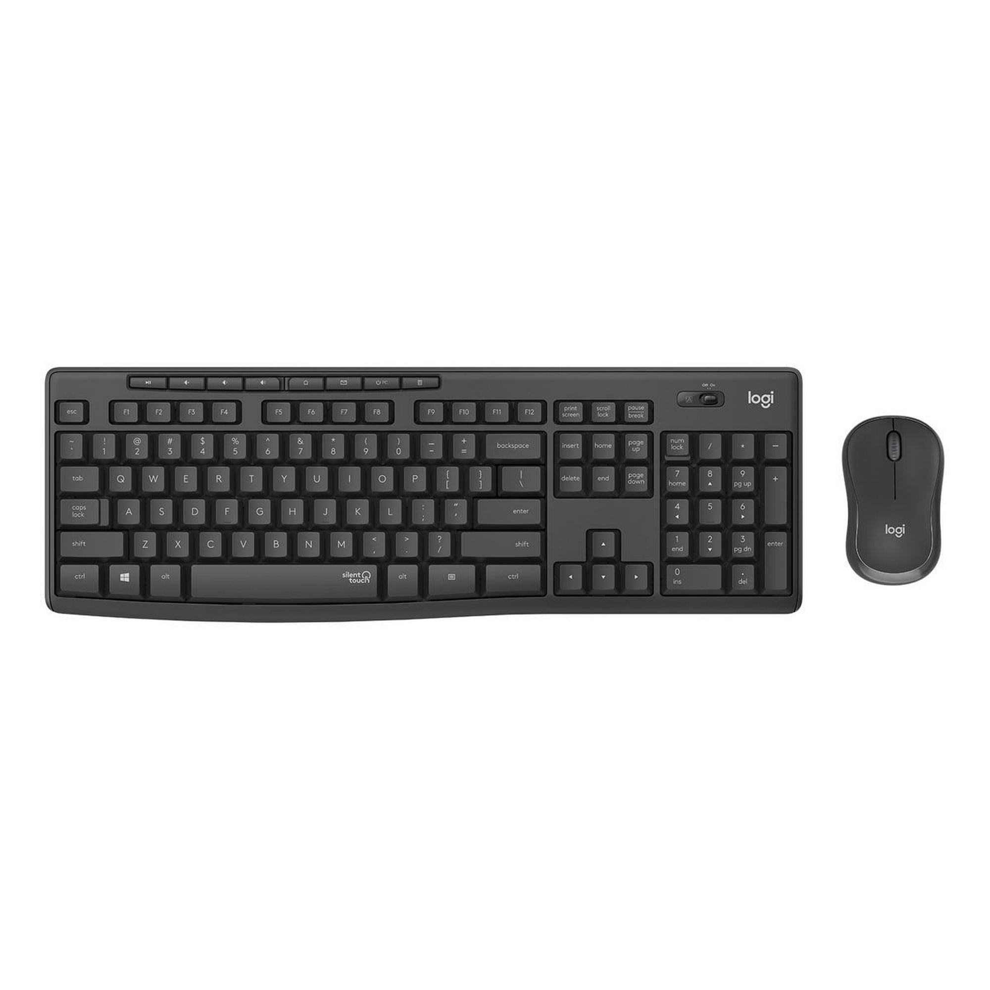 Combo Teclado Y Mouse Inalámbrico Logitech Mk295 Español