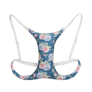 Genérico - Cojín Antiarrugas Para La Prevención De Las Mamas, Escote De La Edad, Cuello, Pecho, Azul