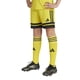 thumbnail image 2 of Pantalones cortos de fútbol adidas Squadra 25 unisex para niños, color amarillo/negro, 2 of 7