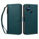 thumbnail image 3 of Funda con Billetera para [OnePlus Nord N10 5G] con Bolsillo Zipper y Tarjetero Verde pavo real, 3 of 6