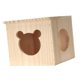 thumbnail image 5 of Accesorios De Jaula De Cabaña De Casa De Madera Para Hámster Para Hámsteres Sirios Lemmings Gerbils Estilo B, 5 of 5