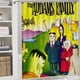 thumbnail image 5 of La familia Addams-theme 4-Piece Shower Curtain Set with Rugs, Waterproof Bathroom Decor Set Includes Bath Mat, U-Shaped Rug, Toilet Lid Cover and Curtain with Hooks, 5 of 6