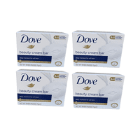 Pack 4 Jabónes Dove En Barra Beauty Cream 75G Limpieza E Hidratación
