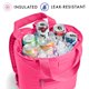 thumbnail image 2 of Mochila térmica Fit & Fresh con aislamiento de 18 latas para mujer, rosa intenso, 2 of 6